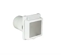 BEP 6353ELBOEM 50A 125/250V Easy Lock Inlet With E
