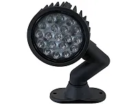 BUYERS PROD 1492145 Light Flood 12-24 Vdc 18 Led Clear