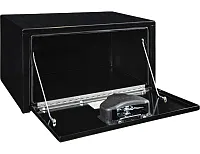 BUYERS PROD 1703300 Toolbox 14Hx16Dx24L Sst T-Hdl Black