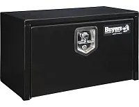 BUYERS PROD 1703350 Toolbox 14Hx12Dx24L Sst T-Hdl Black