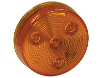 BUYERS PROD 5622525 Light 2.5Rd Marker 4Led Amber 10 Pc