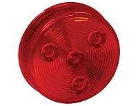 BUYERS PROD 5622550 Light 2.5Inrd Marker 4Led Red 10 Pc