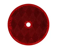 BUYERS PROD 5623316 Reflector Red 3-3/16In Round Bolt