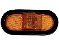 BUYERS PROD 5626209 Light 6.5In Oval. Mid-Turn-Marker A