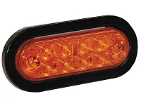BUYERS PROD 5626210 Light 6.5In Oval Turn&Park 10Led Am