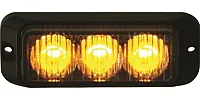 BUYERS PROD 8891120 Light Strobe 3-7/8In 3 Led Amber