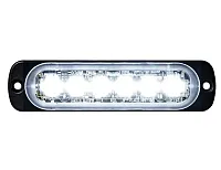 BUYERS PROD 8891901 Light Strobe 4-3/8In 6-Led Clear