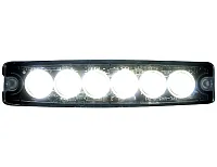 BUYERS PROD 8892201 Light Strobe 5-1/8In 6-Led Clear