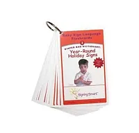 Signing Smart Diaper Bag Flashcards: Year Round Holiday Signs 7597