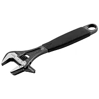 Bahco 10&quot; Ergo??? Rubber Handle Central Nut Adjustable Wrench With Reversible Ja