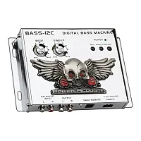 Bass Driver Power Acoustik Chrome;Remote;Illuminated