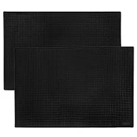 18&quot; x 12&quot; Black Bar Mats, 2-pack BBAR-011