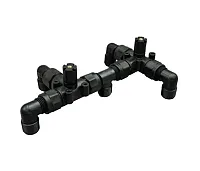 B&B MOLDERS 94387 Diverter 5 Port 1/2 Thread W/T-F