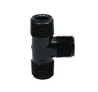 B&B MOLDERS 94390 T-Fitting 1/2' Mpt X 1/2' Mpt