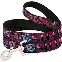 Buckle-Down Buckle-Down Love Love Pink Pet Leash