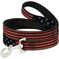 Buckle-Down Buckle-Down Vintage US Flag Pet Leash