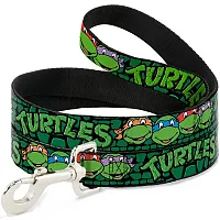 Buckle-Down Buckle-Down Classic TMNT Group Faces Pet Leash