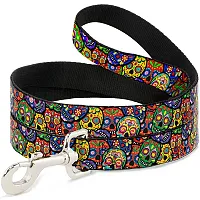 Buckle-Down Buckle-Down Thaneeya Colorful Calaveras Pet Leash