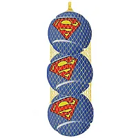 Buckle-Down Buckle-Down Superman Pet Squeaky Tennis Ball 3-Pack