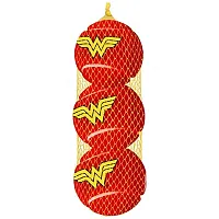 Buckle-Down Buckle-Down Wonder Woman Pet Squeaky Tennis Ball 3-Pack