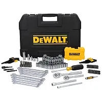 Dewalt Dwmt45425 1/4-In. And 3/8-In. Drive Mechanics Tool Set With 142 Pieces Pl