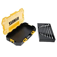 Dewalt Dwmt45427 Toughseries 8-Piece Sae Combination Wrench Set Plus Stackable C