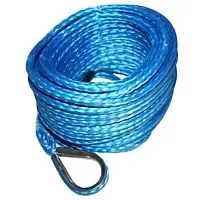 BULLDOG WINC 20185 Synthetic Rope 4.8Mmx50&#039; - Grey