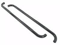 BIG COUNTRY 371761 3&#039; Round Side Bars Mild Steel Black