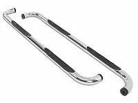 BIG COUNTRY 372024 3&#039; Round Side Bars Stainless Steel
