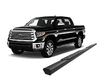 BLACK HORSE E2291 Epic Running Boards Black