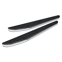 BLACK HORSE PRT869 Black Premium Running Boards