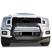 BLACK HORSE ROFF104 Matte Black Rover Bull Bar