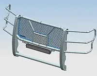BLACK HORSE RUFOF217B 2017-2019 Ford F-550 Grille Guard-R