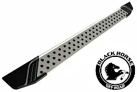 BLACK HORSE VOK376 Vortex Running Boards Aluminum
