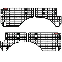 BUILTRIGHT 102501 Bedside Rack System - 4Pc Kit | Ram