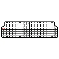 BUILTRIGHT 102701 Bedside Racks - Cab Wall | Rivian R