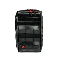 BUILTRIGHT 105101 Molle Pouch Black - Small 6&#039; X 10