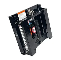 BOBS MACHINE 100104101P 4' Action Series Pwd Coated Blk