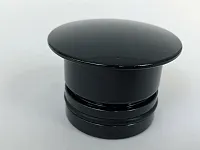 BOBS MACHINE 3111PCBLK Seat Plug - 1.77' Hole - Blk