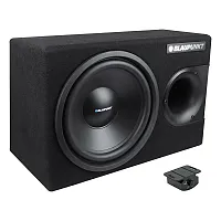 Blaupunkt Single 12??? Amplified Subwoofer Ported Enclosure