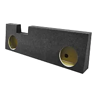 Qpower Ford Super Duty 2004-2013 2 Hole 10&quot; Empty Woofer Box. Be