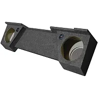 Empty Woofer Box Dual 10&quot; For Gmc Xcab 07-13 High Transmission
