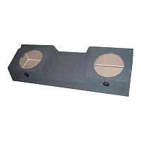 Empty Woofer Box Gmc Xcab &#039;99-06 Downfiring; 2 (12&quot;)