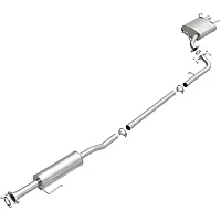 BRE EXHAUST 1060078 Exhaust Kit 07-11 Toyota Camry