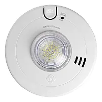 BRK First Alert SMCO110LED-AC Hardwired Dual Smoke & CO Alarm with LED Strobe L