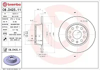 BREMBO 08D42511 Brake Disc