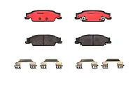 BREMBO P09007N Disc Brake Pad Set