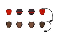 BREMBO P85054N Disc Brake Pad Set