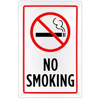 No Smoking Sign 18&quot; x 12&quot; ISGN-006
