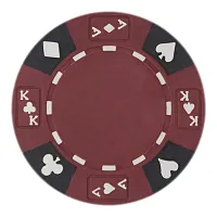 Ace King Suited 14 Gram Poker Chips (25 Pack) BRY000273U